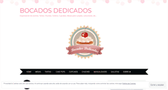 Desktop Screenshot of bocadosdedicados.com